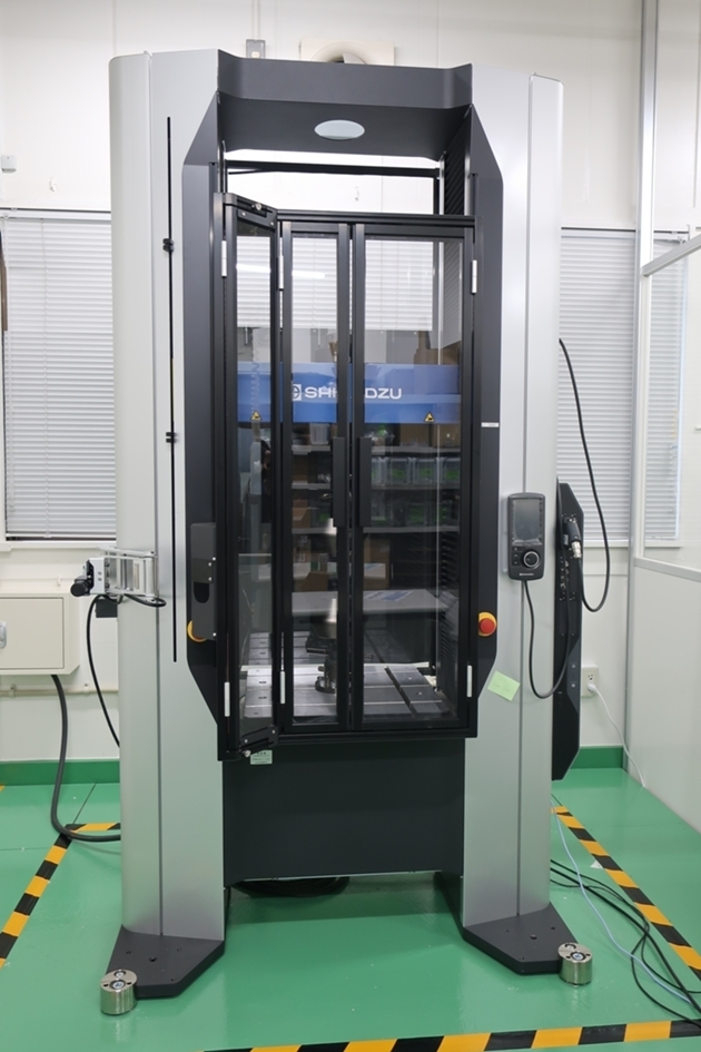 精密万能試験機 AGX-V100kN 導入のお知らせ｜株式会社JHI